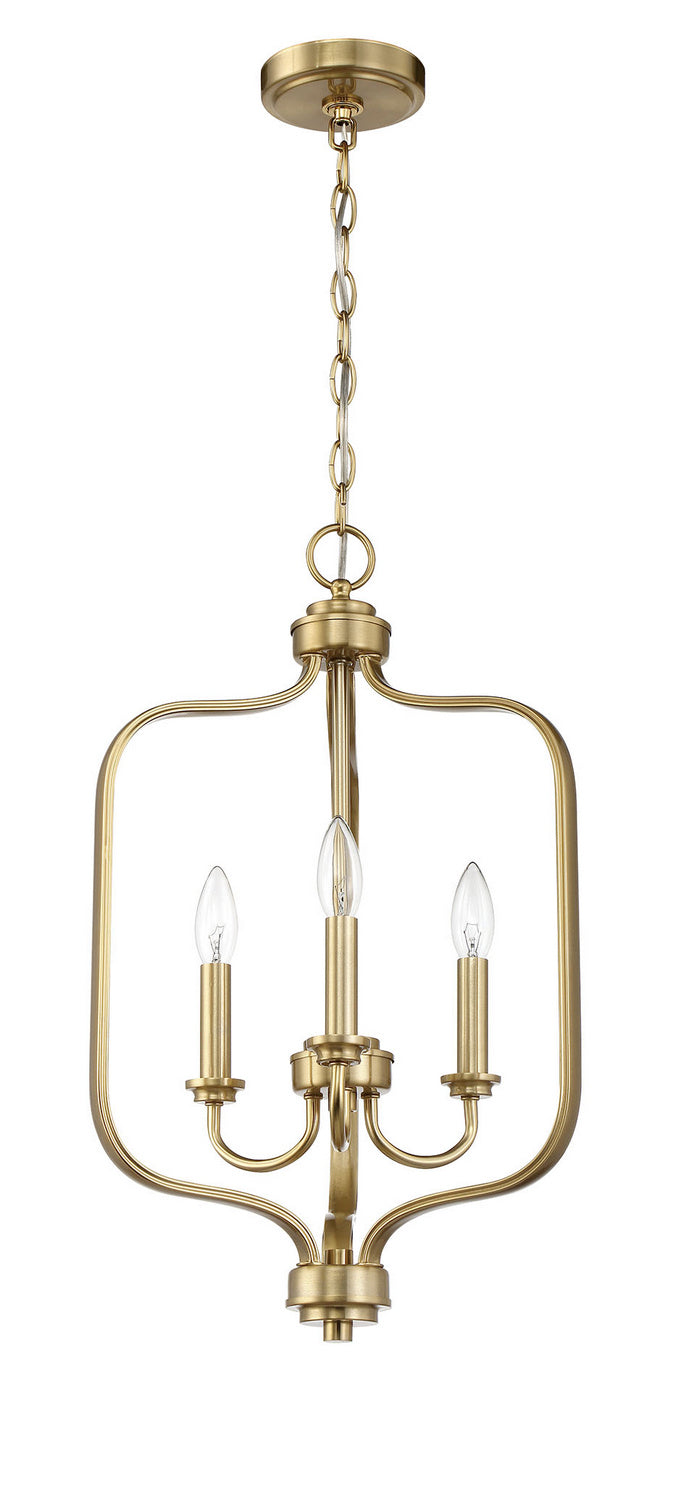 Craftmade Canada - 50533-SB - Three Light Foyer Pendant - Bolden - Satin Brass