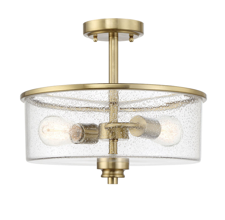 Craftmade Canada - 50552-SB - Two Light Convertible Semi Flush - Bolden - Satin Brass