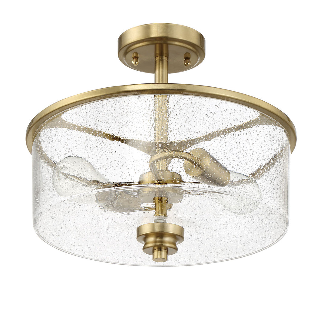 Craftmade Canada - 50552-SB - Two Light Convertible Semi Flush - Bolden - Satin Brass
