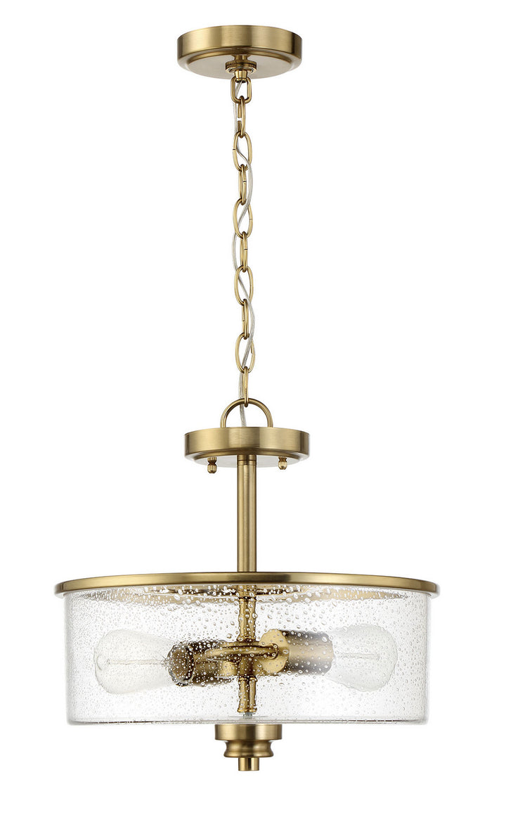 Craftmade Canada - 50552-SB - Two Light Convertible Semi Flush - Bolden - Satin Brass