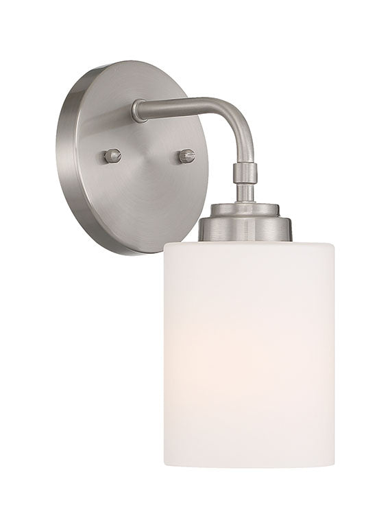 Craftmade Canada - 56001-BNK - One Light Wall Sconce - Stowe - Brushed Polished Nickel