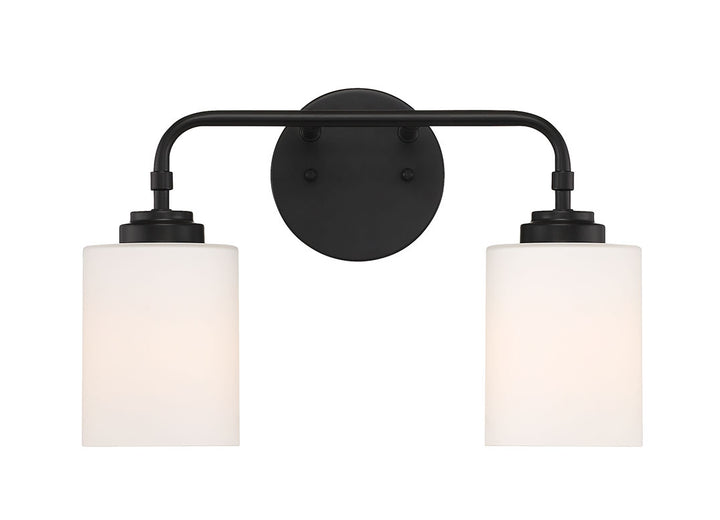 Craftmade Canada - 56002-FB - Two Light Vanity - Stowe - Flat Black