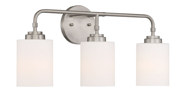 Craftmade Canada - 56003-BNK - Three Light Vanity - Stowe - Brushed Polished Nickel