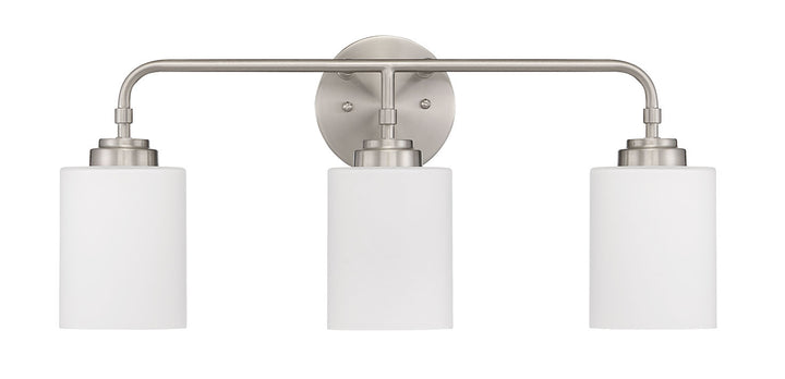 Craftmade Canada - 56003-BNK - Three Light Vanity - Stowe - Brushed Polished Nickel