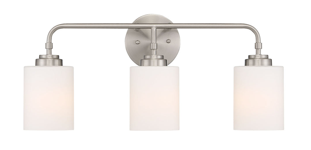 Craftmade Canada - 56003-BNK - Three Light Vanity - Stowe - Brushed Polished Nickel