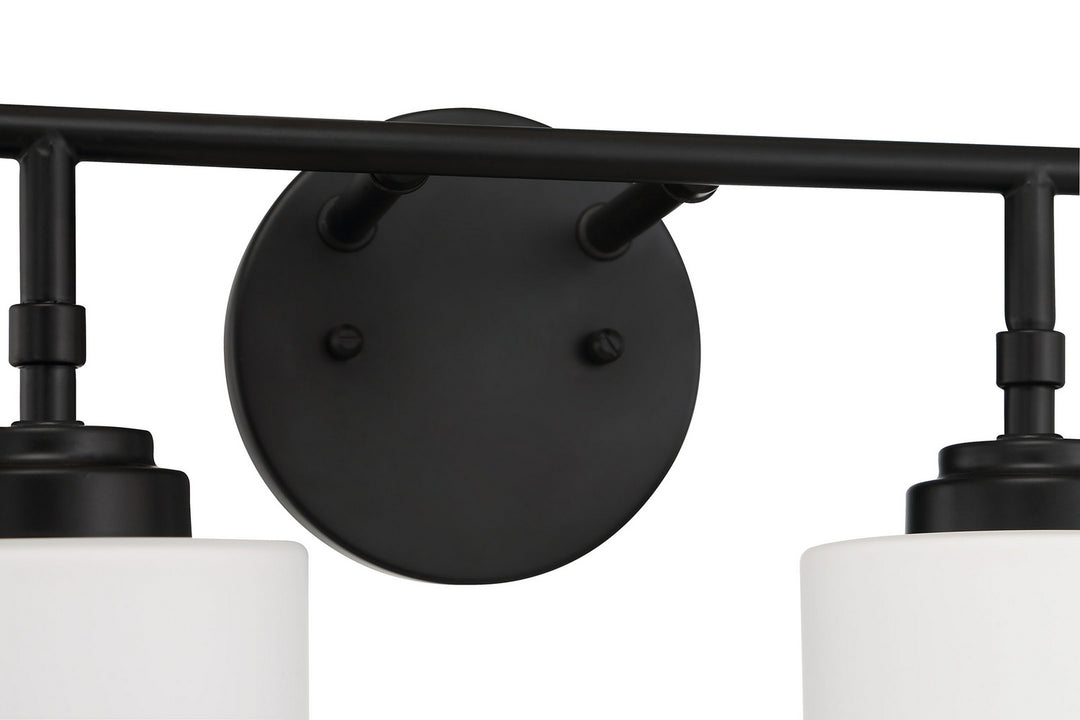 Craftmade Canada - 56004-FB - Four Light Vanity - Stowe - Flat Black