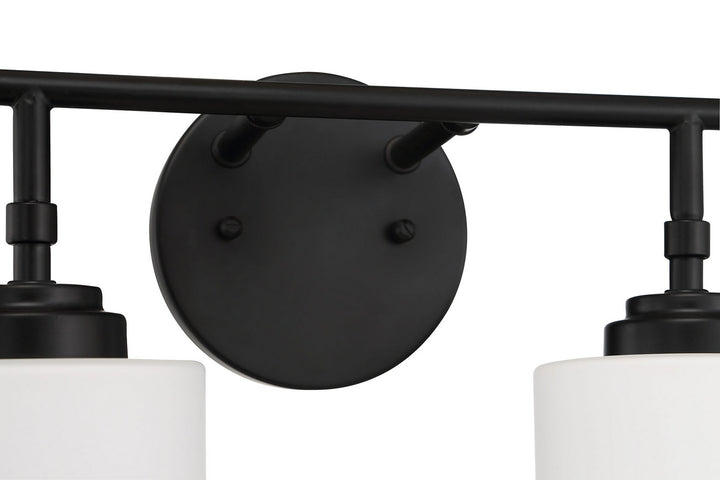 Craftmade Canada - 56004-FB - Four Light Vanity - Stowe - Flat Black