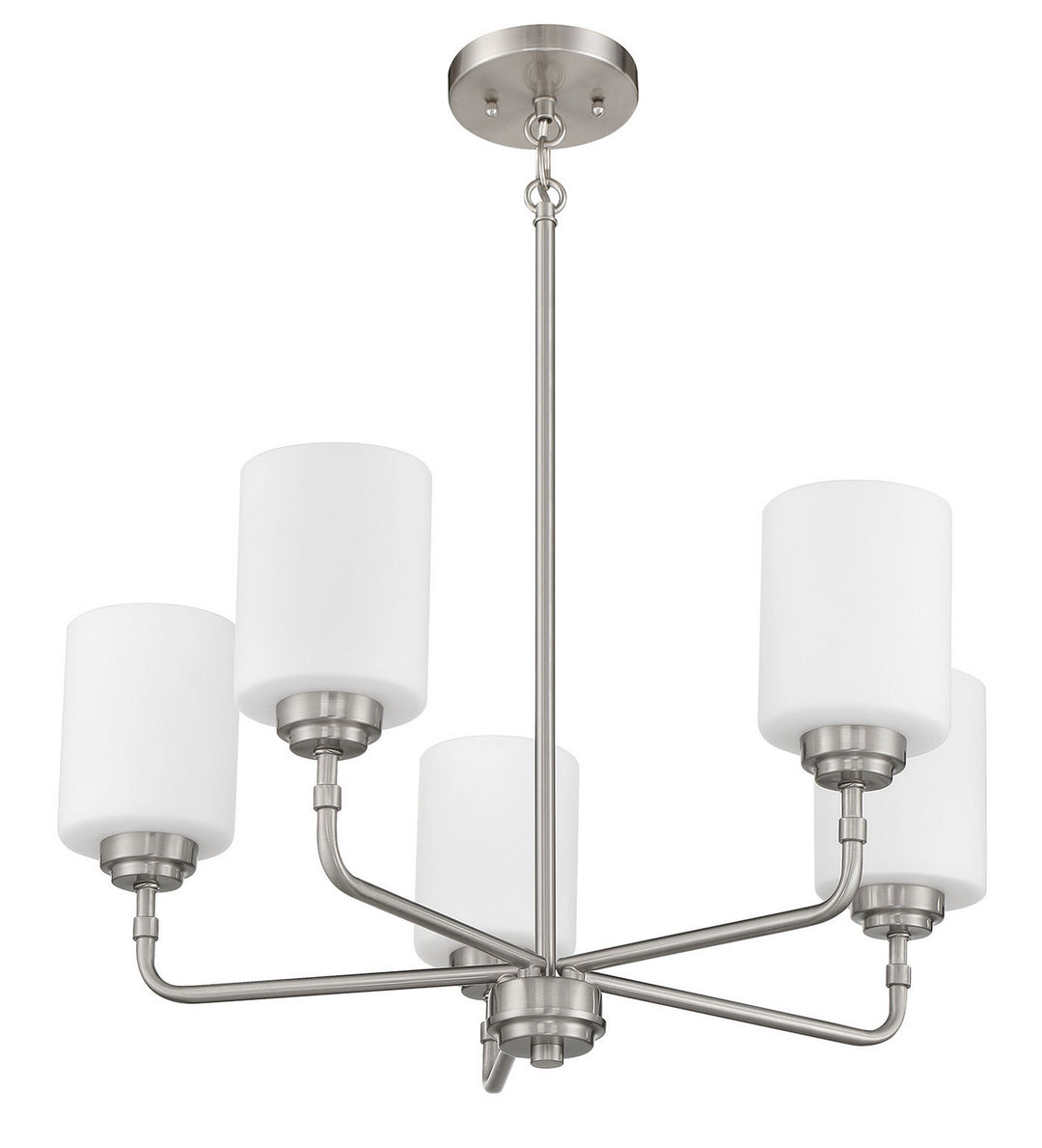 Craftmade Canada - 56025-BNK - Five Light Chandelier - Stowe - Brushed Polished Nickel