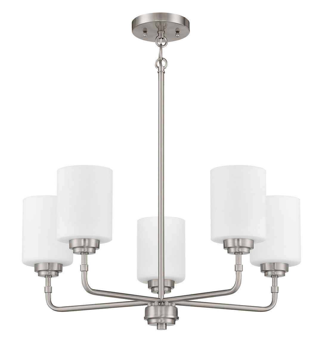Craftmade Canada - 56025-BNK - Five Light Chandelier - Stowe - Brushed Polished Nickel