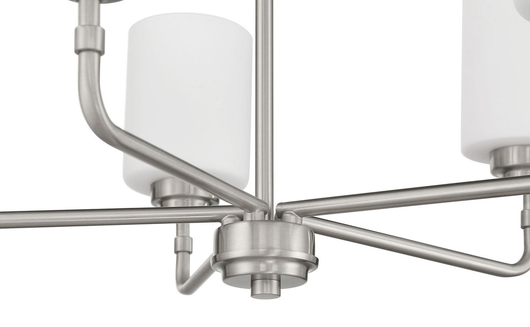 Craftmade Canada - 56025-BNK - Five Light Chandelier - Stowe - Brushed Polished Nickel