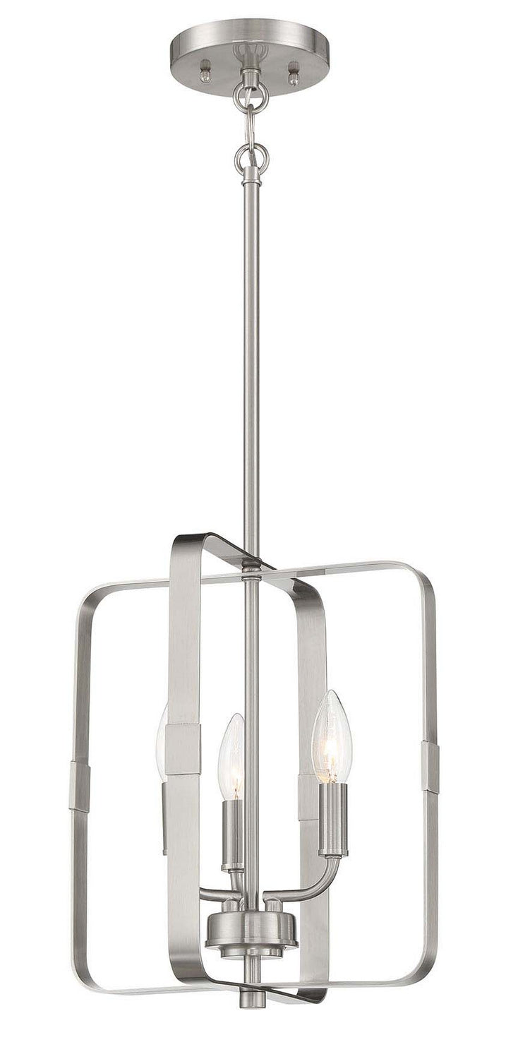 Craftmade Canada - 56033-BNK - Three Light Foyer Pendant - Stowe - Brushed Polished Nickel