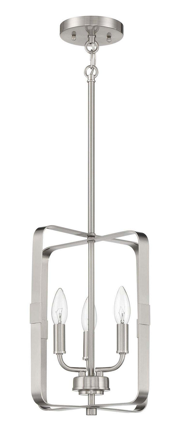 Craftmade Canada - 56033-BNK - Three Light Foyer Pendant - Stowe - Brushed Polished Nickel