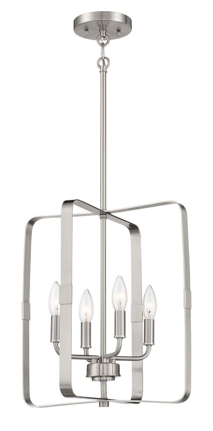 Craftmade Canada - 56034-BNK - Four Light Foyer Pendant - Stowe - Brushed Polished Nickel