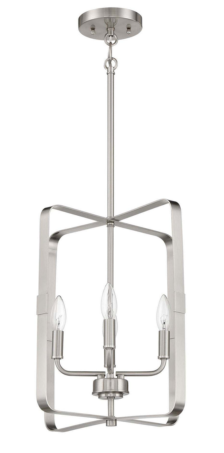 Craftmade Canada - 56034-BNK - Four Light Foyer Pendant - Stowe - Brushed Polished Nickel