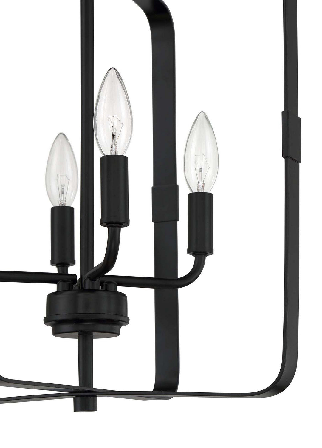 Craftmade Canada - 56034-FB - Four Light Foyer Pendant - Stowe - Flat Black