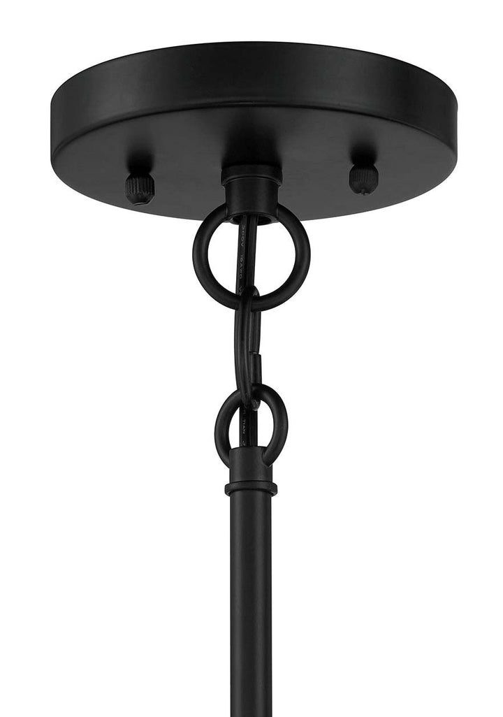 Craftmade Canada - 56034-FB - Four Light Foyer Pendant - Stowe - Flat Black