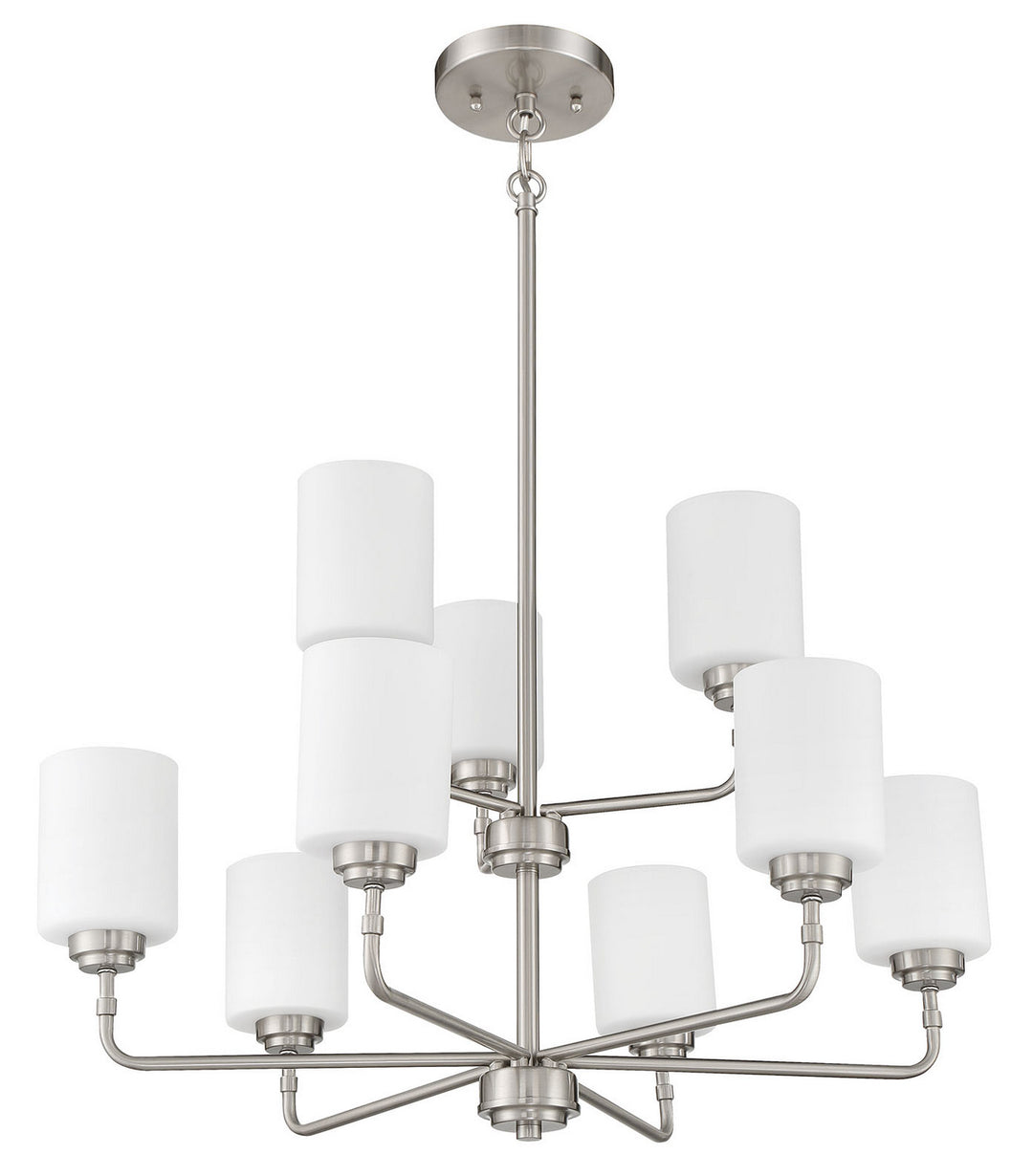 Craftmade Canada - 56029-BNK - Nine Light Chandelier - Stowe - Brushed Polished Nickel