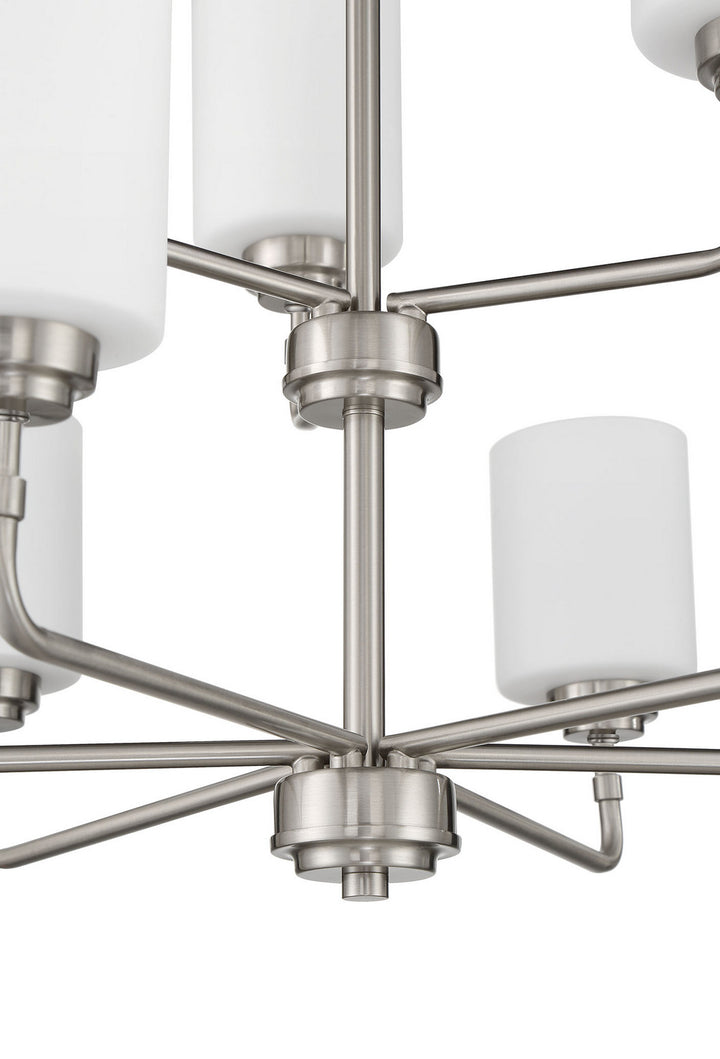 Craftmade Canada - 56029-BNK - Nine Light Chandelier - Stowe - Brushed Polished Nickel