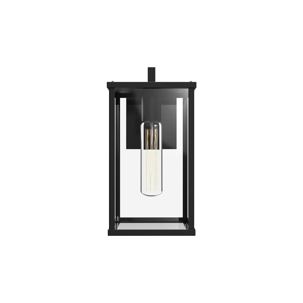 Alora Canada - EW652505BKCL - One Light Exterior Wall Mount - Brentwood - Clear Glass/Textured Black