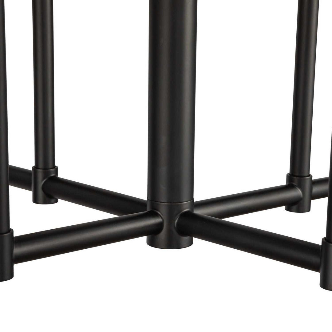 Alora Canada - CH528830MB - Eight Light Chandelier - Plisse - Matte Black