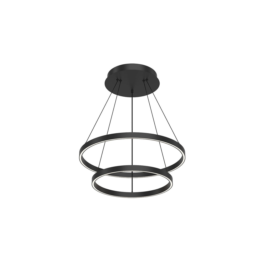 Kuzco Canada - CH87224-BK - LED Chandelier - Cerchio - Black