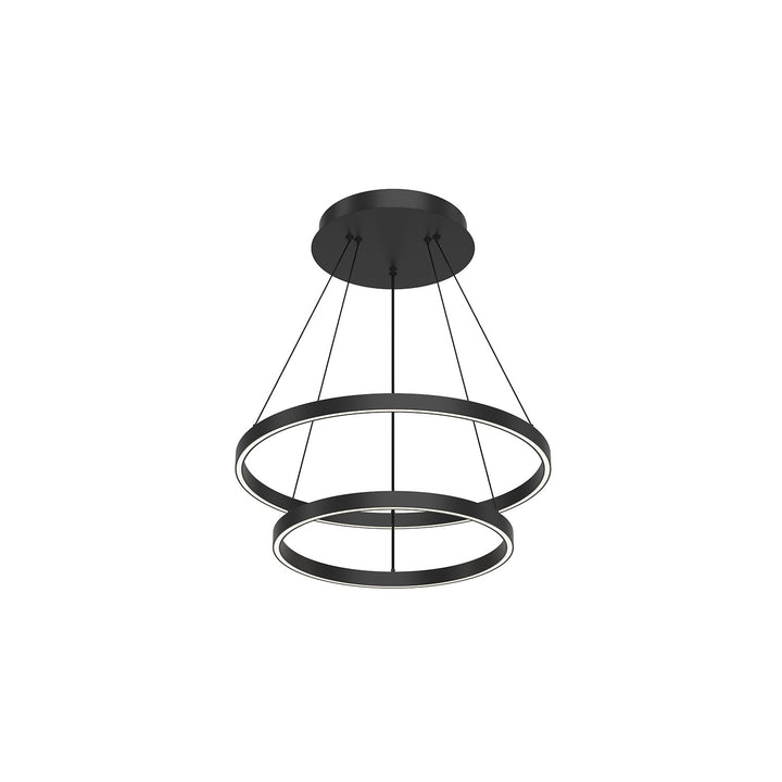 Kuzco Canada - CH87224-BK - LED Chandelier - Cerchio - Black