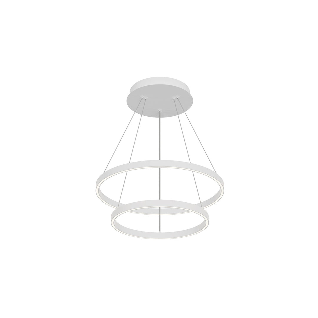 Kuzco Canada - CH87224-WH - LED Chandelier - Cerchio - White