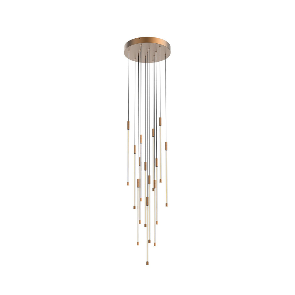 Kuzco Canada - MP75121-BG - LED Pendant - Motif - Brushed Gold