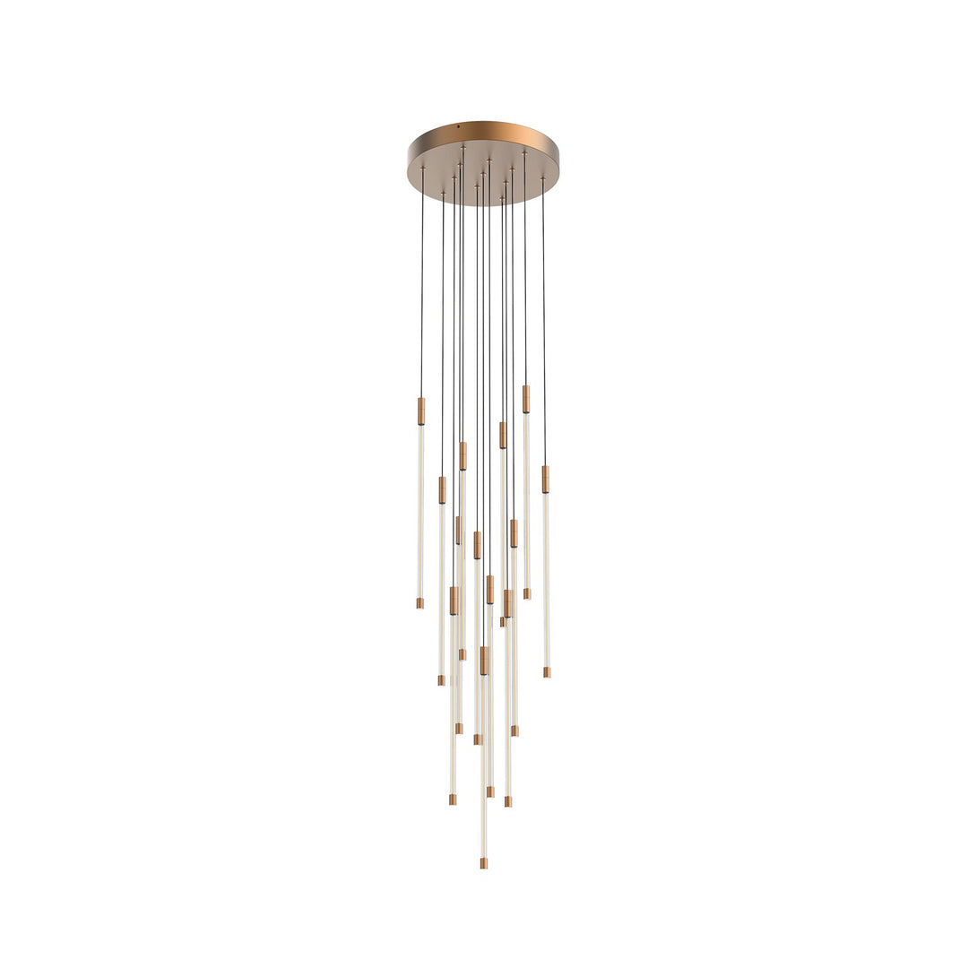 Kuzco Canada - MP75121-BG - LED Pendant - Motif - Brushed Gold