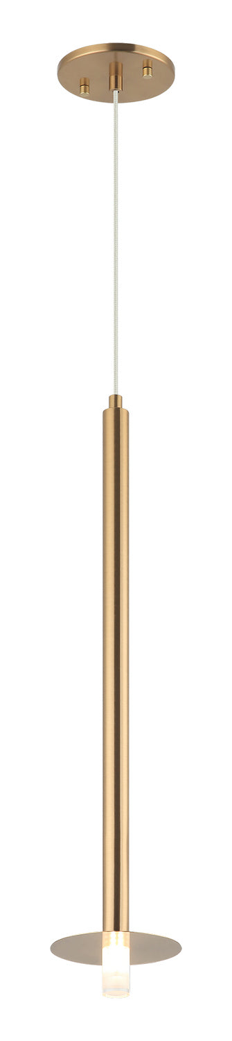 Matteo Canada - C63101AG - One Light Pendant - Reigndrop - Aged Gold Brass