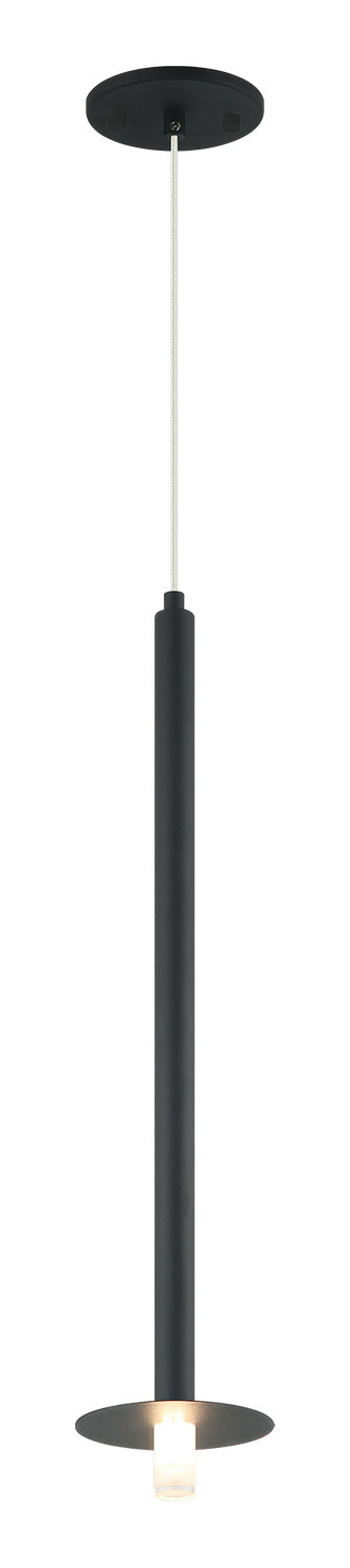 Matteo Canada - C63101MB - One Light Pendant - Reigndrop - Matte Black
