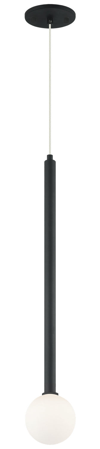 Matteo Canada - C63101MB - One Light Pendant - Reigndrop - Matte Black