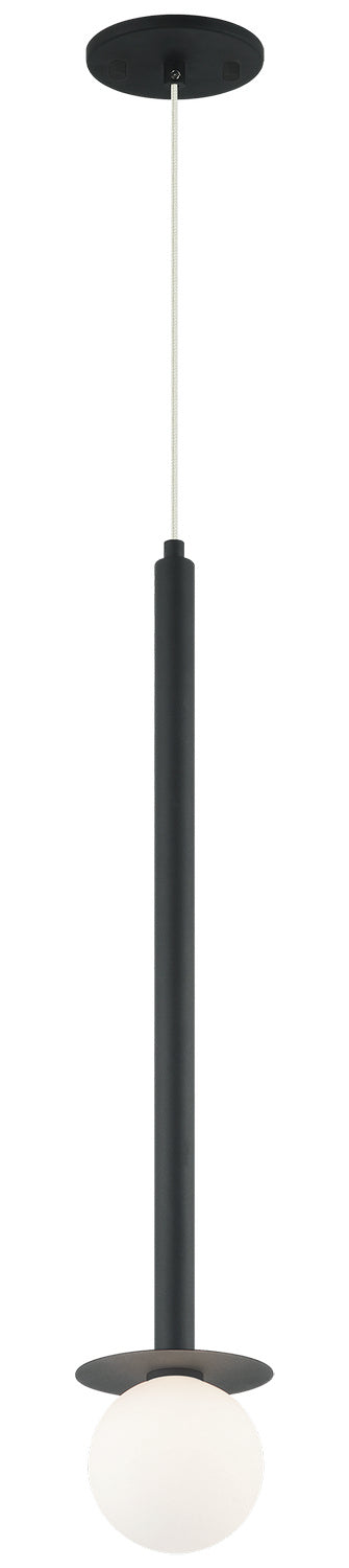 Matteo Canada - C63101MB - One Light Pendant - Reigndrop - Matte Black