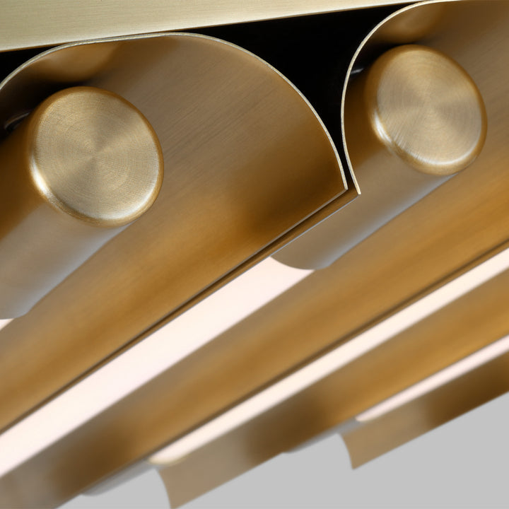 Visual Comfort Studio Canada - KF1095BBS - LED Flush Mount - Carson - Burnished Brass