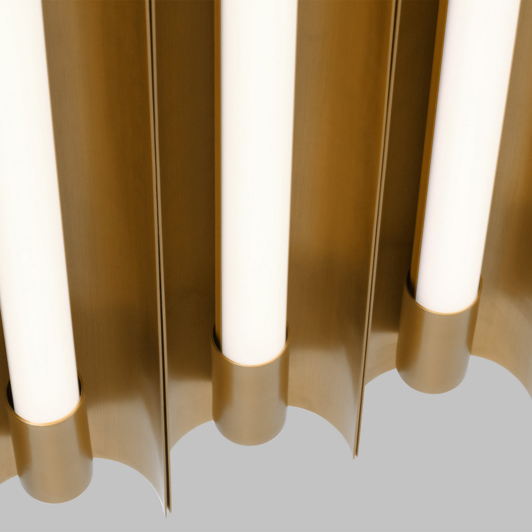 Visual Comfort Studio Canada - KF1095BBS - LED Flush Mount - Carson - Burnished Brass