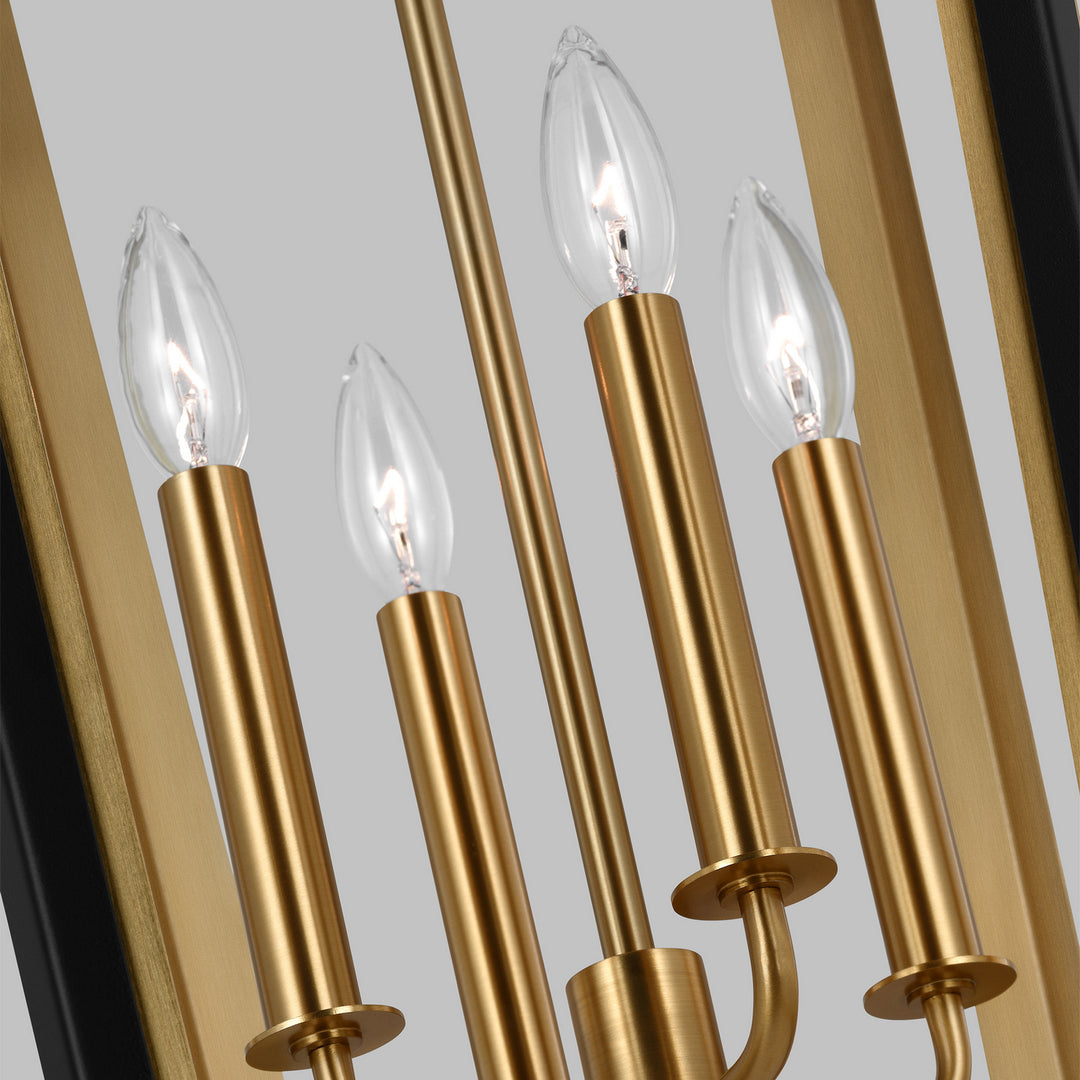 Visual Comfort Studio Canada - AC1094MBKBBS - Four Light Lantern - Curt - Midnight Black