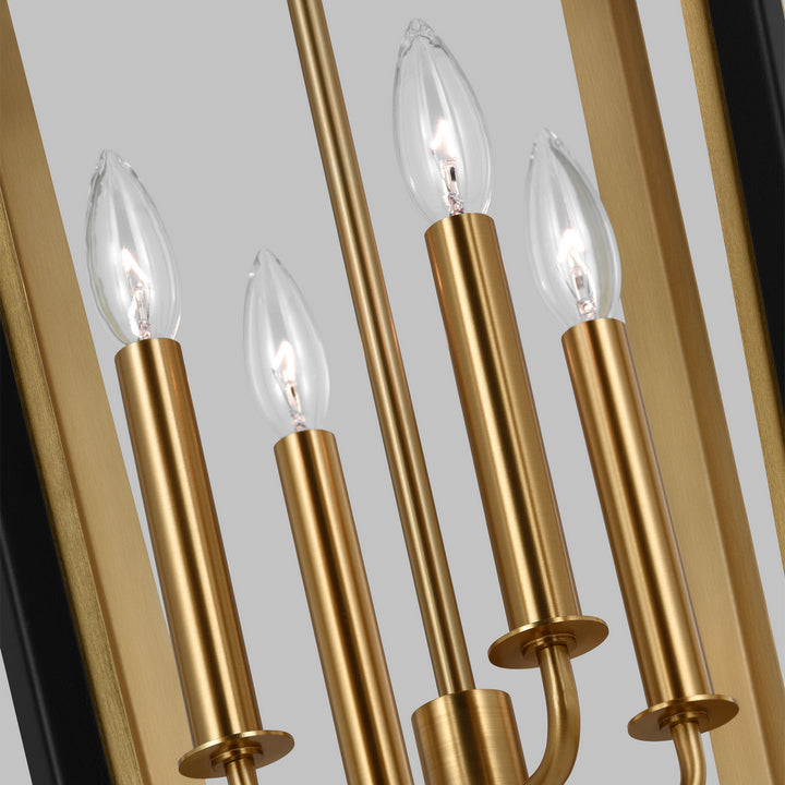 Visual Comfort Studio Canada - AC1094MBKBBS - Four Light Lantern - Curt - Midnight Black