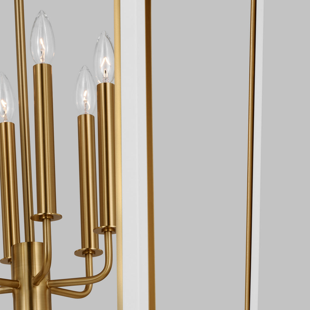 Visual Comfort Studio Canada - AC1106MWTBBS - Six Light Lantern - Curt - Matte White