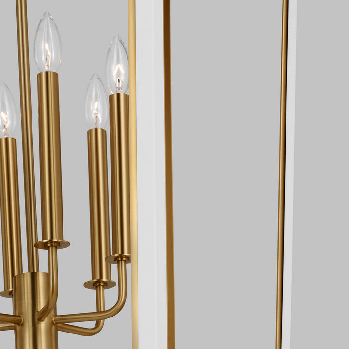 Visual Comfort Studio Canada - AC1106MWTBBS - Six Light Lantern - Curt - Matte White