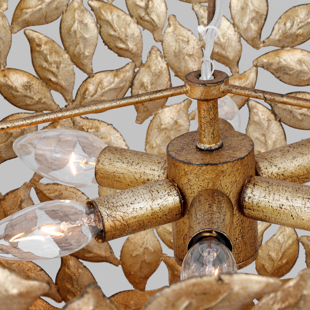 Visual Comfort Studio Canada - AP1186ADB - Six Light Pendant - Kelan - Antique Gild