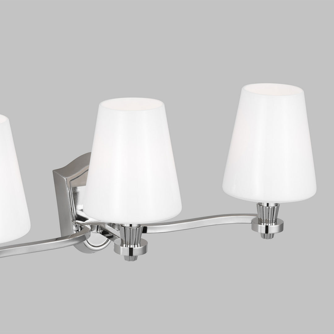 Visual Comfort Studio Canada - AV1003PN - Three Light Vanity - Paisley - Polished Nickel