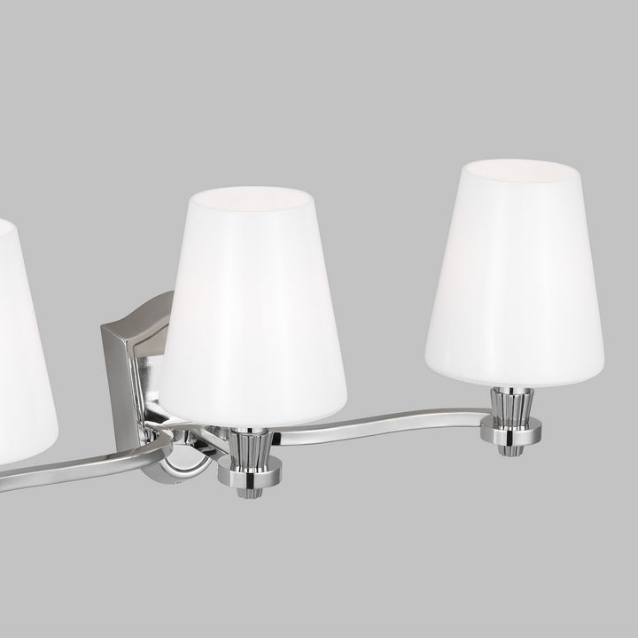 Visual Comfort Studio Canada - AV1003PN - Three Light Vanity - Paisley - Polished Nickel