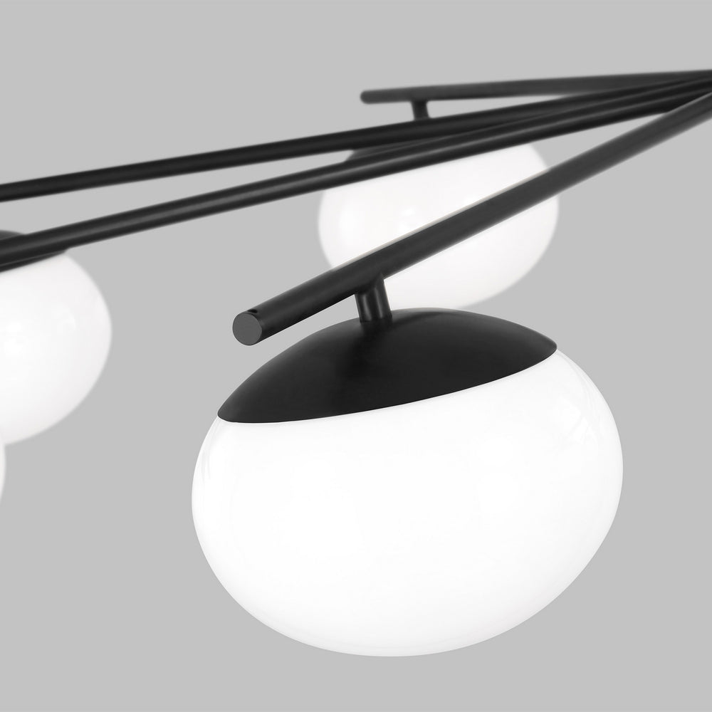 Visual Comfort Studio Canada - EC1258AI - Eight Light Chandelier - Lune - Aged Iron