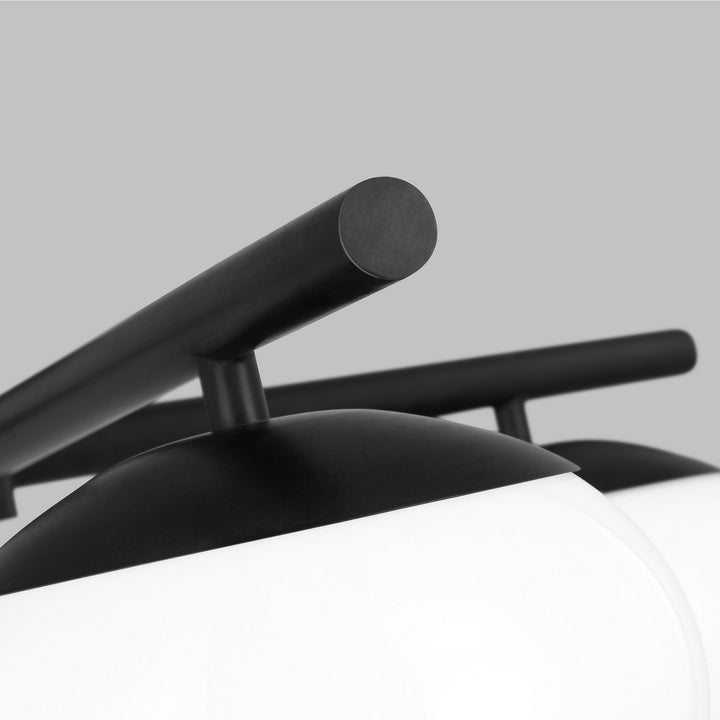 Visual Comfort Studio Canada - EF1063AI - Three Light Semi Flush Mount - Lune - Aged Iron