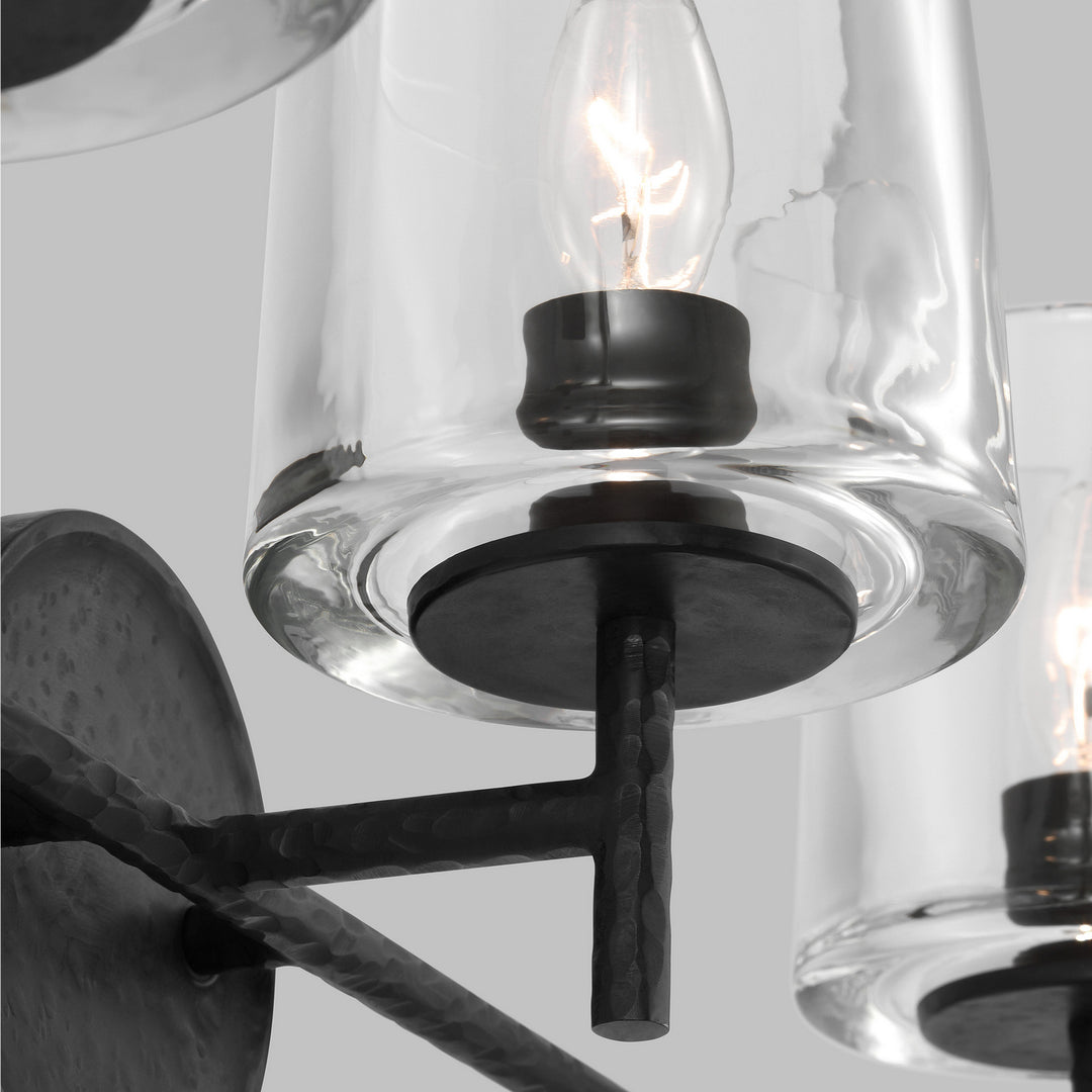 Visual Comfort Studio Canada - EV1003AI - Three Light Vanity - Marietta - Aged Iron
