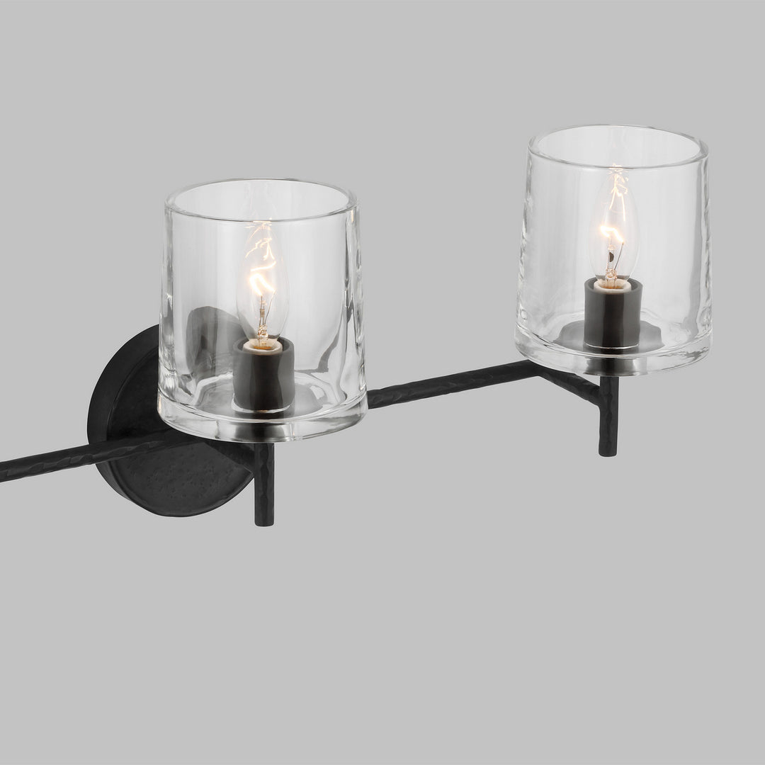 Visual Comfort Studio Canada - EV1003AI - Three Light Vanity - Marietta - Aged Iron