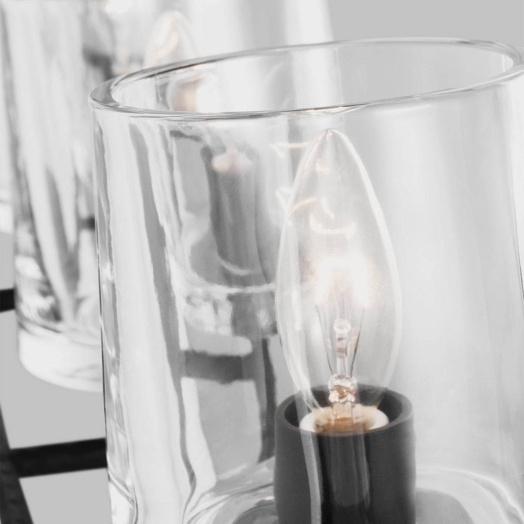 Visual Comfort Studio Canada - EV1004AI - Four Light Vanity - Marietta - Aged Iron