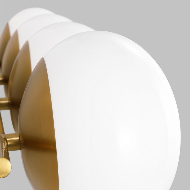 Visual Comfort Studio Canada - EV1014BBS - Four Light Vanity - Lune - Burnished Brass