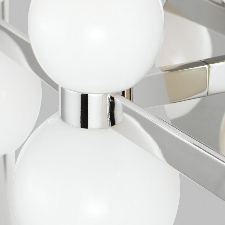 Visual Comfort Studio Canada - KSV1006PNMG - Six Light Vanity - Londyn - Polished Nickel
