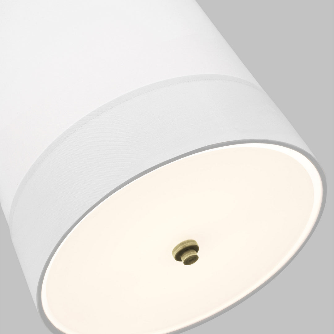 Visual Comfort Studio Canada - LP1081TWBWLW - One Light Pendant - Ivie - Time Worn Brass
